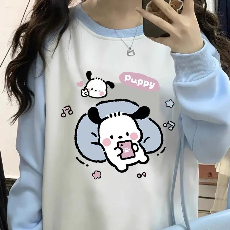 New Kawaii Cartoon Pachacco Printed Hooded Sweatshirt Pullover Sweater Fall and Winter Casual Versatile Jacket for Couple Gift
New Kawaii Cartoon Pachacco Printed Hooded Sweatshirt Pullover Sweater Fall and Winter Casual Versatile Jacket for Couple Gift