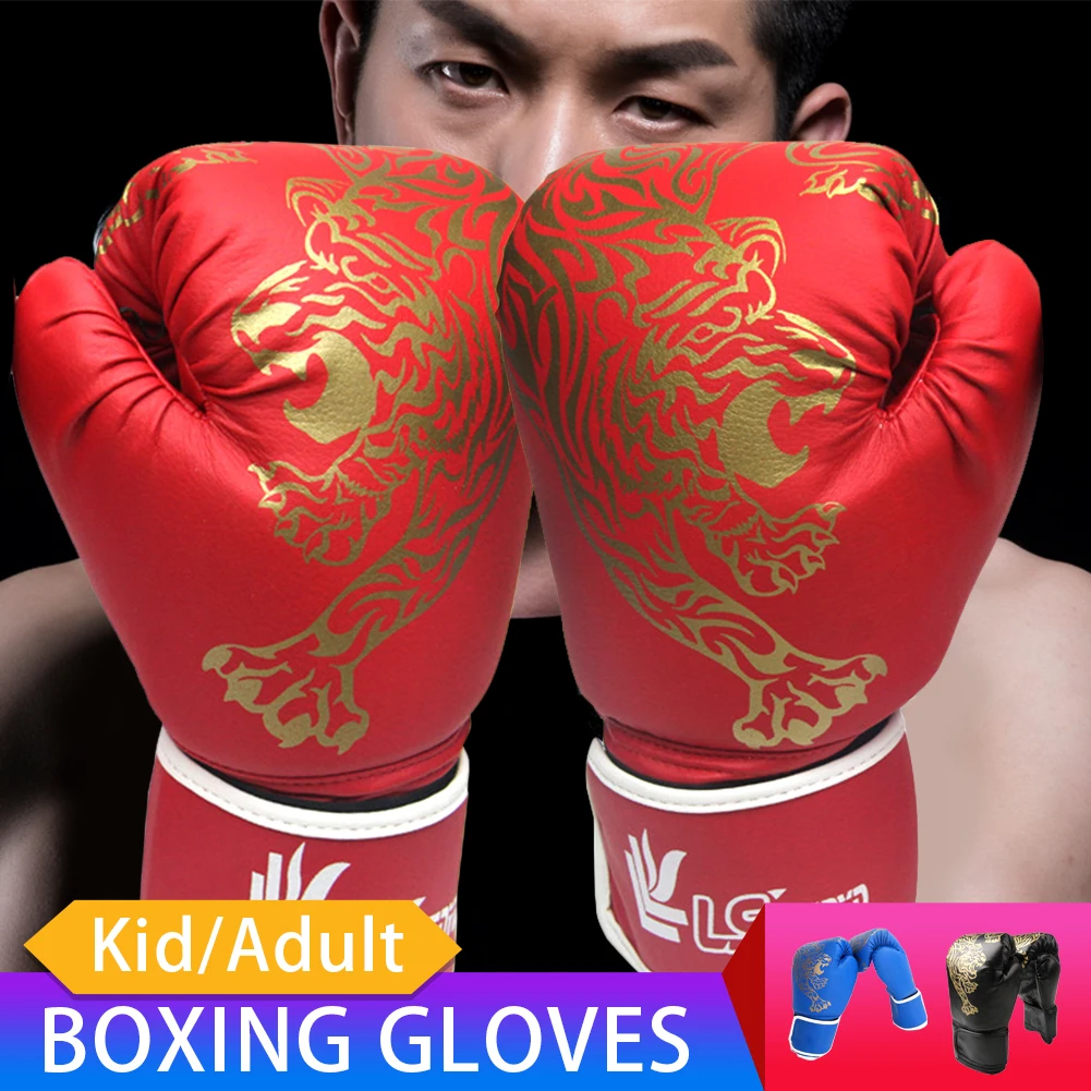 1 Pair Adults Boxing Gloves Breathable PU Leather Fighting Gloves Children Boxing Training Kickboxing Gloves For Home Sport
1 Pair Adults Boxing Gloves Breathable PU Leather Fighting Gloves Children Boxing Training Kickboxing Gloves For Home Sport