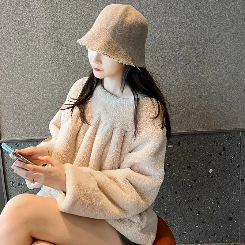 Thick Winter Sweater Women Soft Comfortable Ladies 2023 New Arrival Loose Casual Beige Warm Sweaters For Women Winter
Thick Winter Sweater Women Soft Comfortable Ladies 2023 New Arrival Loose Casual Beige Warm Sweaters For Women Winter