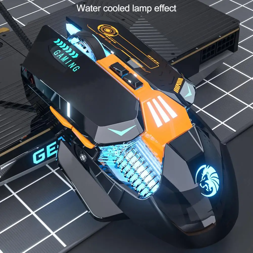 New Mechanical Wired Gaming Mouse 7 Key Macro Definition 7200 DPI Color Backlit Game Player Computer Peripheral For Windows PC
New Mechanical Wired Gaming Mouse 7 Key Macro Definition 7200 DPI Color Backlit Game Player Computer Peripheral For Windows PC