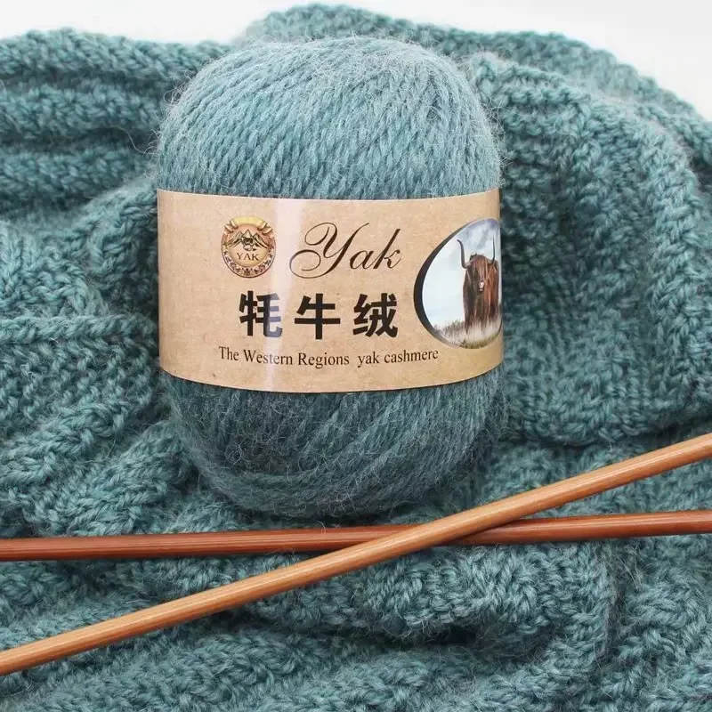 

3pcs=300g Yak Cashmere Scarf Thread Hat Thread Bar Needle Ao Wool Hand Knitted Medium Thick Coat Vest Wool Yarn Knitting