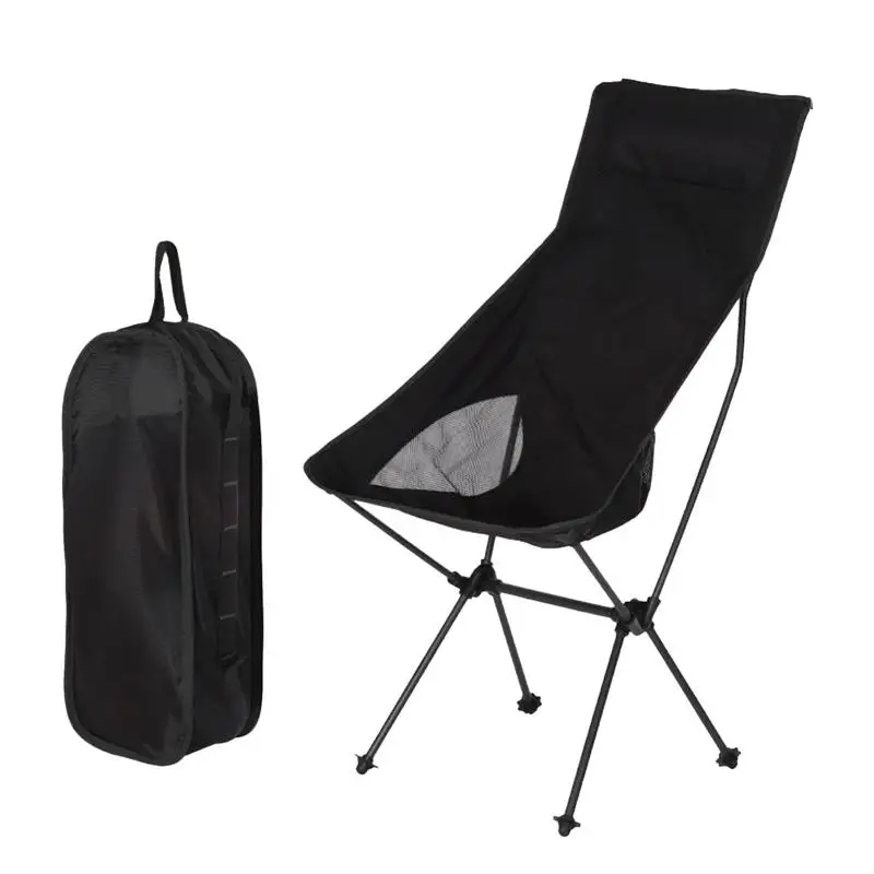 

Breathable Mesh-Back 1.3kg Outdoor Camping Folding Chair 600D Fishing BBQ Hiking Strong High Load 330lbs Beach Picnic Seat