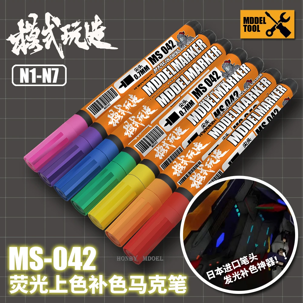 Fluorescent Marker Model Painting Pen Color Complementary Marker With UV lamp Model Coloring Tools 1/35 1/48 1/72
Fluorescent Marker Model Painting Pen Color Complementary Marker With UV lamp Model Coloring Tools 1/35 1/48 1/72