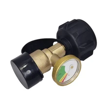 Propane Tank Gauge RV Pressure Brass Adapter Gas Level Meter Grill BBQ Indicator Fit For 5-100lb Outdoor Tool
Propane Tank Gauge RV Pressure Brass Adapter Gas Level Meter Grill BBQ Indicator Fit For 5-100lb Outdoor Tool