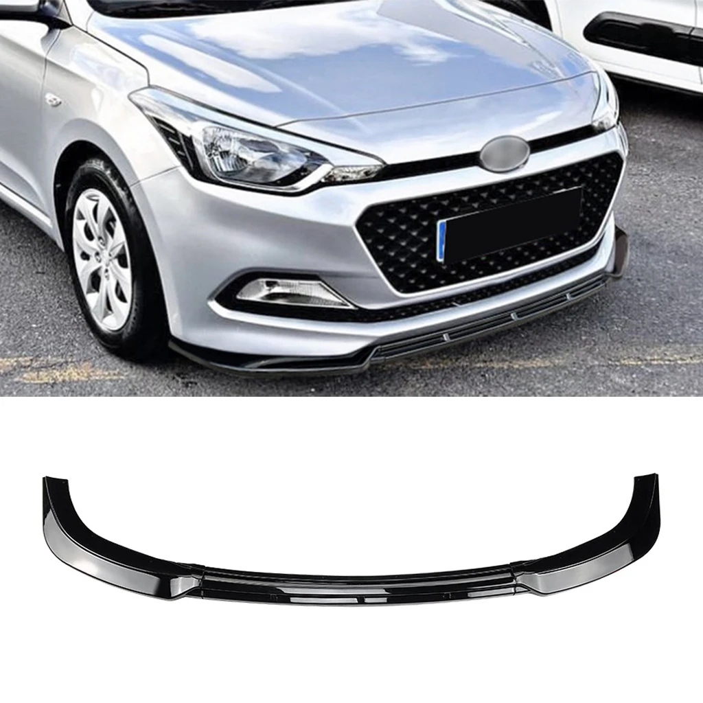 Gloss Black Car Front Bumper Lip Splitter Diffuser Spoiler Guard ABS Trim Accessories For Hyundai I20 MK2 Pre-facelift 2015-2017
Gloss Black Car Front Bumper Lip Splitter Diffuser Spoiler Guard ABS Trim Accessories For Hyundai I20 MK2 Pre-facelift 2015-2017