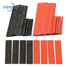 127PCS Polyolefin Heat Shrink Tubing Red Black Polyolefin 2:1 Electrical Wrap Cable Sleeves Insulation Shrinkable Tube Kit
127PCS Polyolefin Heat Shrink Tubing Red Black Polyolefin 2:1 Electrical Wrap Cable Sleeves Insulation Shrinkable Tube Kit