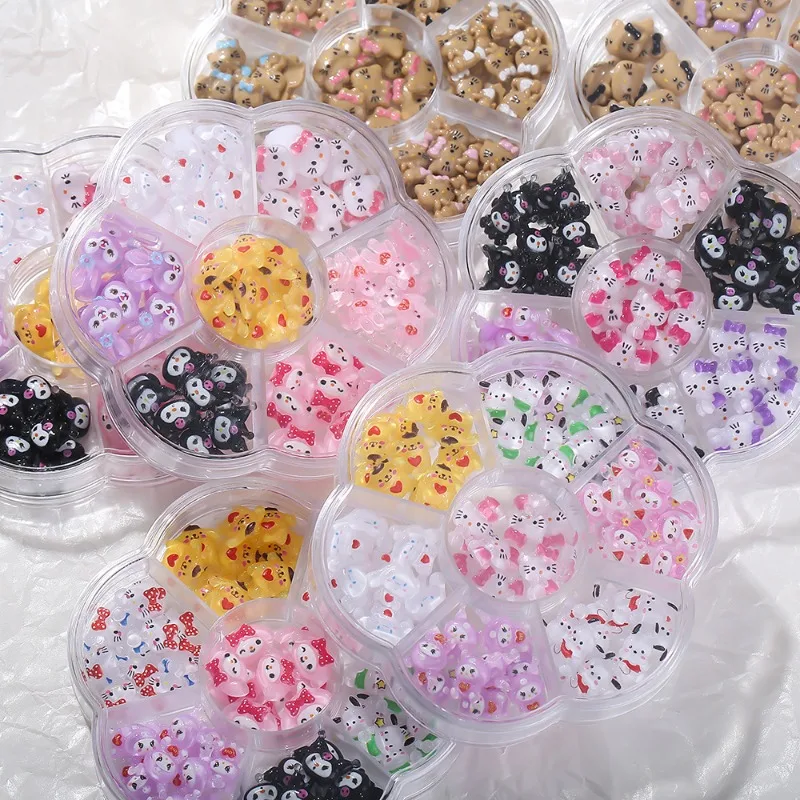 Sanrio Cartoon Nail Jewelry Charms Kit Kawaii Hello Kitty Kuromi My Melody Nail Rhinestone Gems for Manicure DIY Crafts Gift
Sanrio Cartoon Nail Jewelry Charms Kit Kawaii Hello Kitty Kuromi My Melody Nail Rhinestone Gems for Manicure DIY Crafts Gift