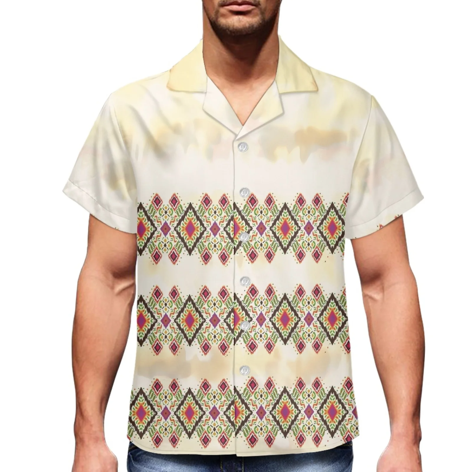 Мужская одежда, новая Гавайская приталенная летняя спортивная рубашка с короткими рукавами, роскошная модная дизайнерская мужская рубашка в полинезийском стиле с V-образным вырезом
Мужская одежда, новая Гавайская приталенная летняя спортивная рубашка с короткими рукавами, роскошная модная дизайнерская мужская рубашка в полинезийском стиле с V-образным вырезом