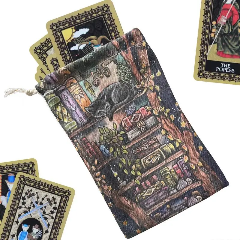 Сумка для карт Tarot, мягкие удобные бархатные сумки, защищающие от царапин для ювелирных украшений, Кристальные кубики
Сумка для карт Tarot, мягкие удобные бархатные сумки, защищающие от царапин для ювелирных украшений, Кристальные кубики