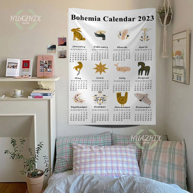 Wall Hanging Cloth Tapestry 2023 Calendar Animal Patterns Kawaii Abstraction Dormitory Backdrop Decorative Aesthetics Bedroom
Wall Hanging Cloth Tapestry 2023 Calendar Animal Patterns Kawaii Abstraction Dormitory Backdrop Decorative Aesthetics Bedroom