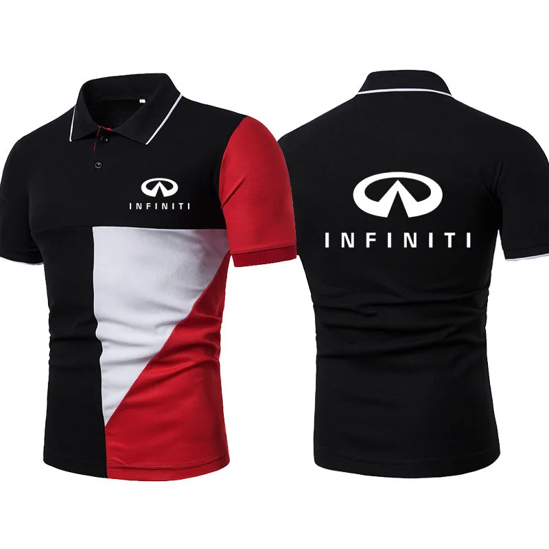 Summer New Casual sports male T-shirt Infiniti car logo print patchwork 100% Cotton breathable men's short sleeves polo shirt
Summer New Casual sports male T-shirt Infiniti car logo print patchwork 100% Cotton breathable men's short sleeves polo shirt