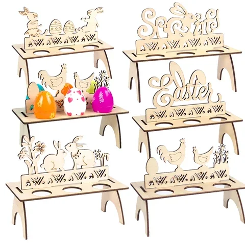 Wooden Easter Egg Shelves Easter table Decoration DIY Wood Bunny Letter Egg Stand Rack for Home Decoration Easter Party Ornament
Wooden Easter Egg Shelves Easter table Decoration DIY Wood Bunny Letter Egg Stand Rack for Home Decoration Easter Party Ornament