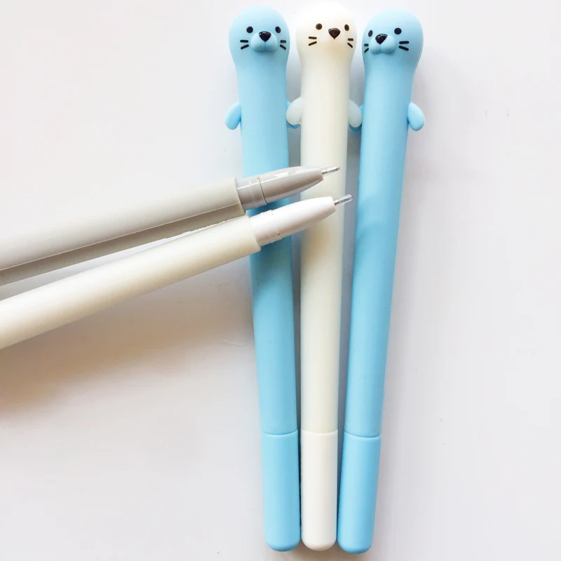 3pcs 0.5mm Black Ink Silicone Cute Lovely Fun School Office Supply Stationery School Office Supply Stationery Gel Pens
3pcs 0.5mm Black Ink Silicone Cute Lovely Fun School Office Supply Stationery School Office Supply Stationery Gel Pens