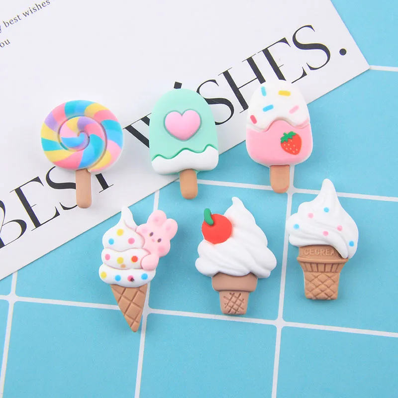 10 Pcs New Cute Lollipop Heart Rabbit Ice Cream Flat Back Resin Scrapbook Diy Party Hairpin Accessories Decorate A52
10 Pcs New Cute Lollipop Heart Rabbit Ice Cream Flat Back Resin Scrapbook Diy Party Hairpin Accessories Decorate A52