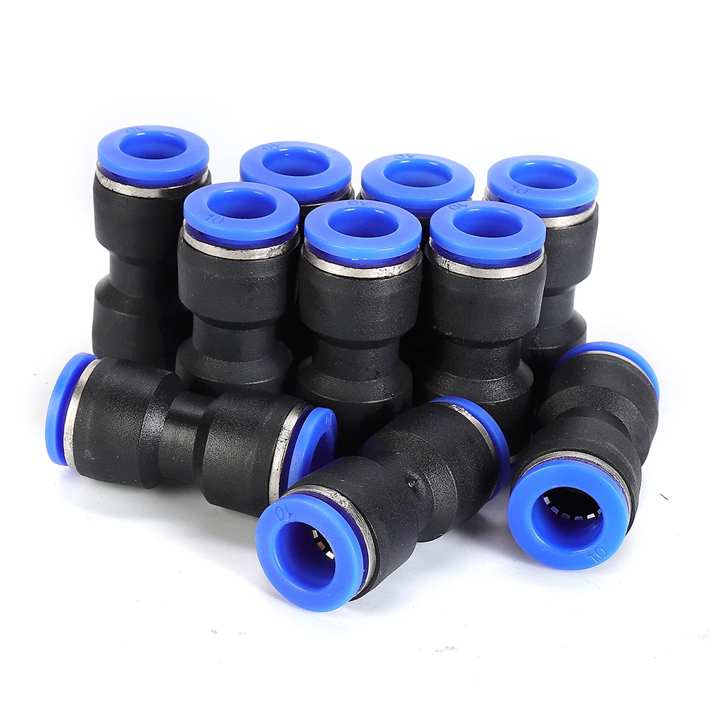 30 PCS Pneumatic Fittings Plastic Connectors 6 8 10mm Air Line Hose Repair Tube Push In Straight Gas Quick Connectors
30 PCS Pneumatic Fittings Plastic Connectors 6 8 10mm Air Line Hose Repair Tube Push In Straight Gas Quick Connectors