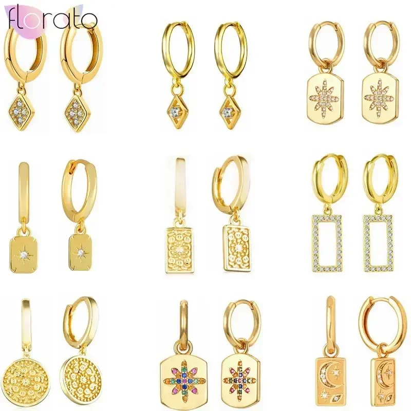 925 Sterling Silver Ear Buckle Metal Moon Drop Hoop Earrings for Women Gold Color Huggie Earrings Fashion Females Jewelry Gift
925 Sterling Silver Ear Buckle Metal Moon Drop Hoop Earrings for Women Gold Color Huggie Earrings Fashion Females Jewelry Gift