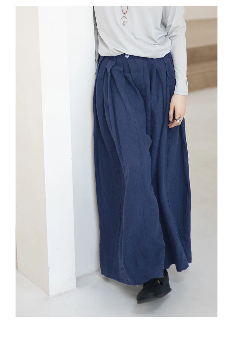 Wide Leg Casual Dress Pants, Loose and Elastic, New Improved Samurai Pants, Large Linen, Spring, 2022, 230112
Wide Leg Casual Dress Pants, Loose and Elastic, New Improved Samurai Pants, Large Linen, Spring, 2022, 230112