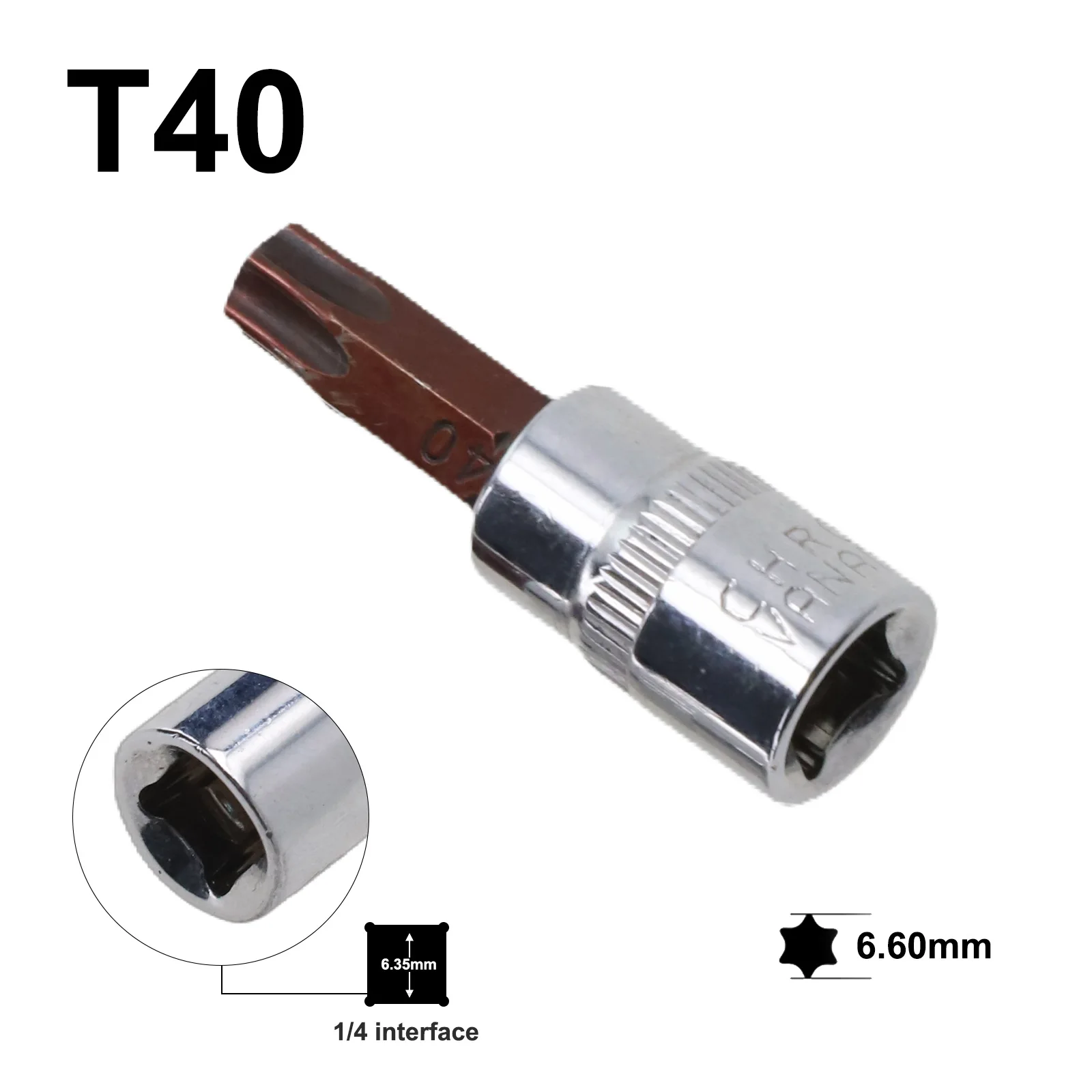 Reliable Torx Screwdriver Bits For Various Applications 5pcs 1/4 Inch Drive Socket Head Tools T15 T20 T25 T30 T40
Reliable Torx Screwdriver Bits For Various Applications 5pcs 1/4 Inch Drive Socket Head Tools T15 T20 T25 T30 T40