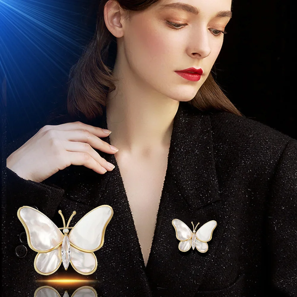 Natural Shell Diamond Butterfly Brooch Lapel Pin festival Party Wedding Dress Set Accessories brooches Jewelry Gifts wholesale
Natural Shell Diamond Butterfly Brooch Lapel Pin festival Party Wedding Dress Set Accessories brooches Jewelry Gifts wholesale