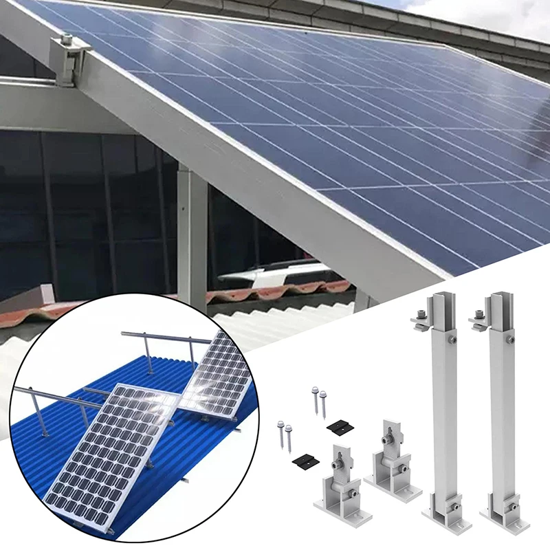 1 Set End Feet Roof Clamp Anti-corrosion Solar Photovoltaic Adjustable Triangular Aluminum Panel Roof Mounting Bracket Accessory
1 Set End Feet Roof Clamp Anti-corrosion Solar Photovoltaic Adjustable Triangular Aluminum Panel Roof Mounting Bracket Accessory