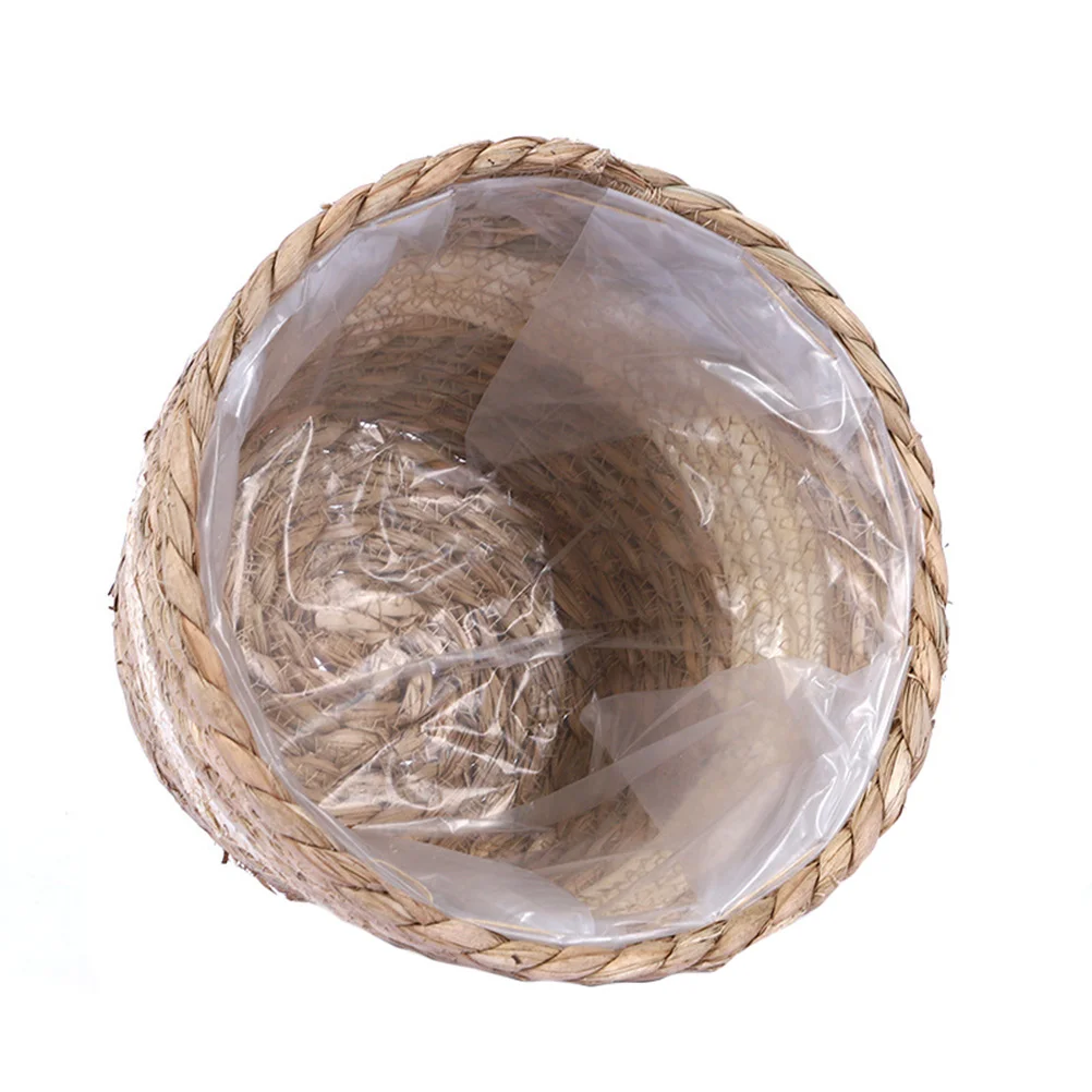 Woven Pot Seagrass Baskets Natural Woven Planter Basket with Waterproof Liner Flowers Pot Holder Container for
Woven Pot Seagrass Baskets Natural Woven Planter Basket with Waterproof Liner Flowers Pot Holder Container for