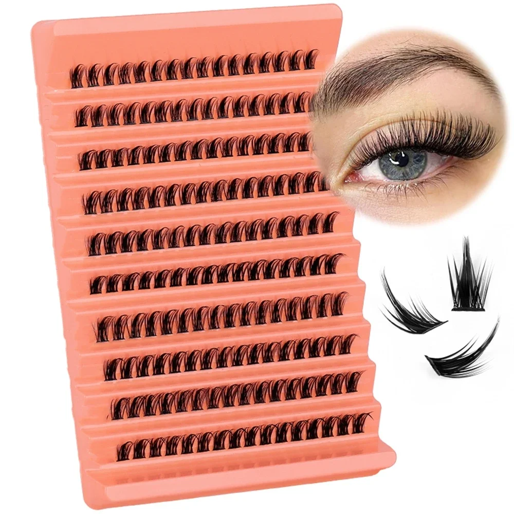 Lash Clusters DD Curl Lash Extension 160pcs Eyelash Clusters Natural Individual Lashes with Thin Band Light Fluffy
Lash Clusters DD Curl Lash Extension 160pcs Eyelash Clusters Natural Individual Lashes with Thin Band Light Fluffy