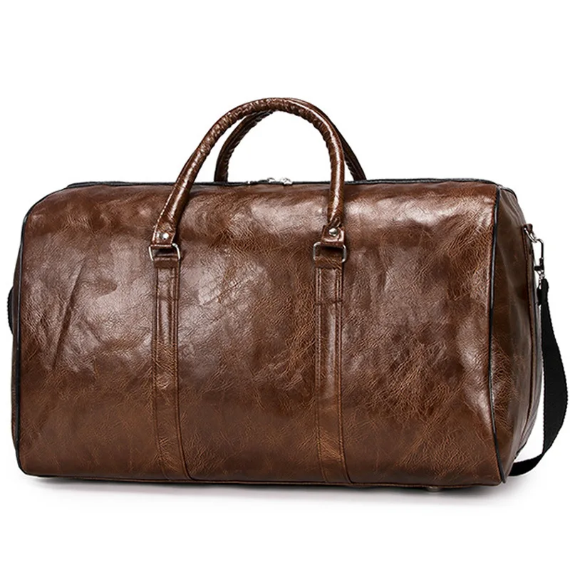 Large Capacity Short-Distance Travel Bag Women Soft PU Leather Travel Bag Duffel Bag Fashion Casual Men Sports Fitness Handbag
Large Capacity Short-Distance Travel Bag Women Soft PU Leather Travel Bag Duffel Bag Fashion Casual Men Sports Fitness Handbag