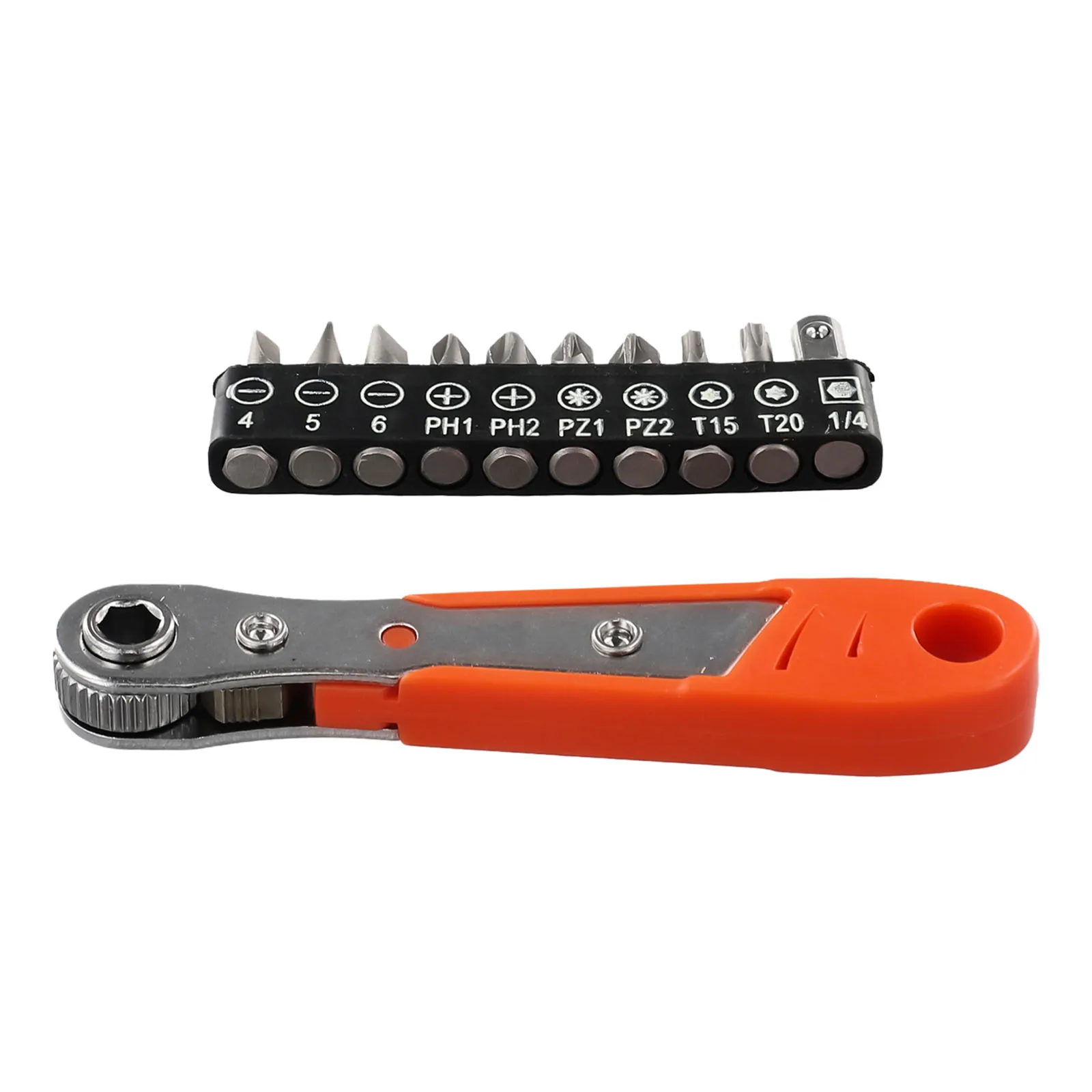 11pcs Ratchet Wrench Screwdriver Bits Set Right Hand Spanner Handle Magnetic Torx Driver Head SL/PH/PZ/Hex/Torx Bit Repair Tool
11pcs Ratchet Wrench Screwdriver Bits Set Right Hand Spanner Handle Magnetic Torx Driver Head SL/PH/PZ/Hex/Torx Bit Repair Tool