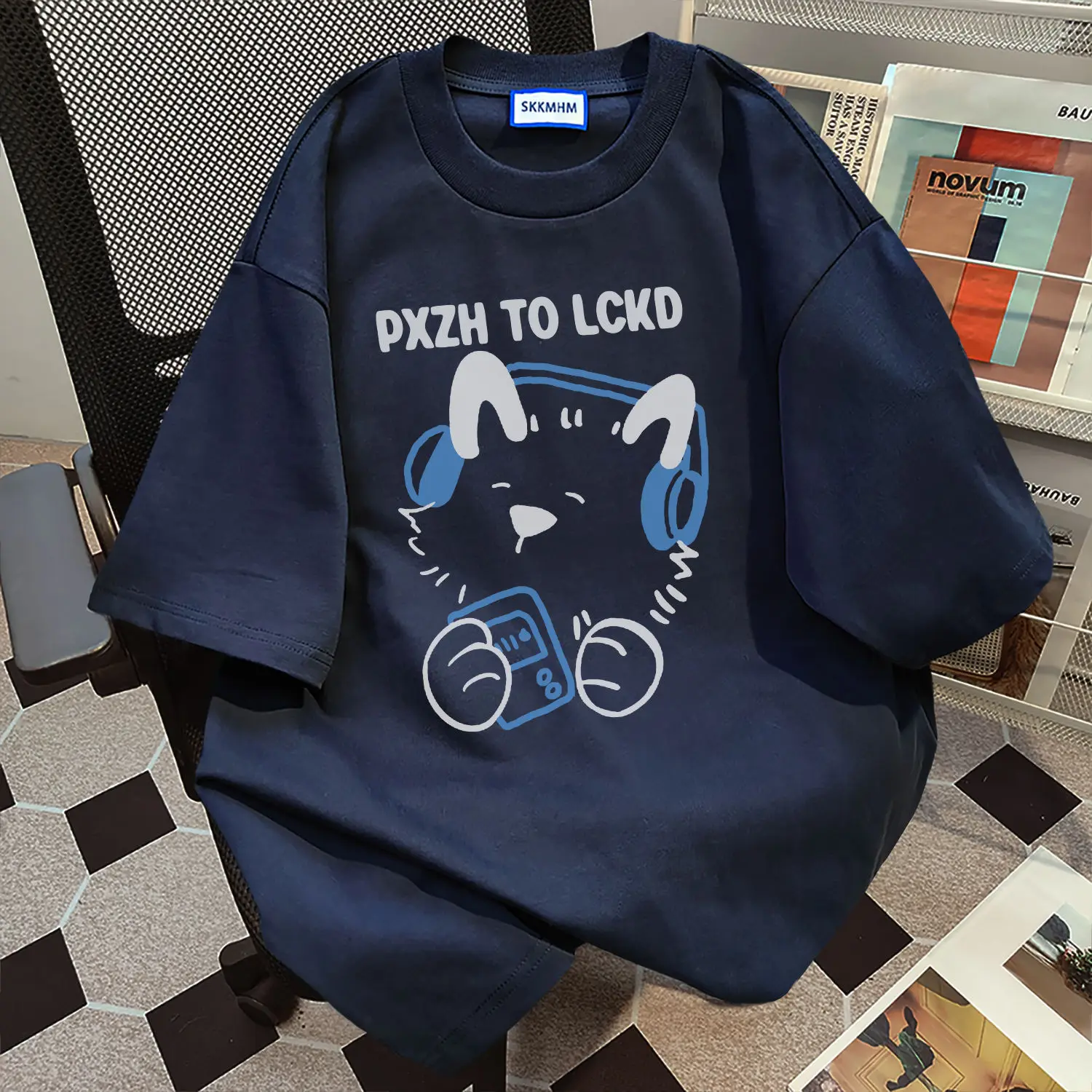 Korean pure cotton fun printed unisex brand short sleeved T-shirt Harajuku men and women loose casual summer couple tops T-shirt
Korean pure cotton fun printed unisex brand short sleeved T-shirt Harajuku men and women loose casual summer couple tops T-shirt
