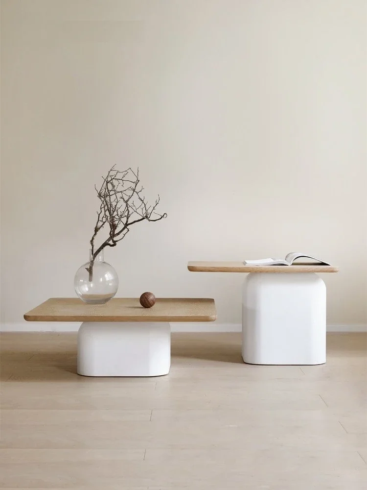 Simple Square Combined Tea Table Square White Coffee Table B & B Home Side Table
Simple Square Combined Tea Table Square White Coffee Table B & B Home Side Table