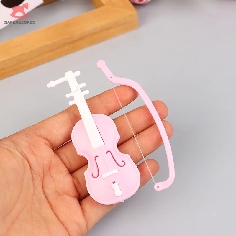1pcs Dollhouse Miniature Violin Simulation Violin Handmade Desktop Violin Decoration Doll House Pretend Play Toy Accessories
1pcs Dollhouse Miniature Violin Simulation Violin Handmade Desktop Violin Decoration Doll House Pretend Play Toy Accessories