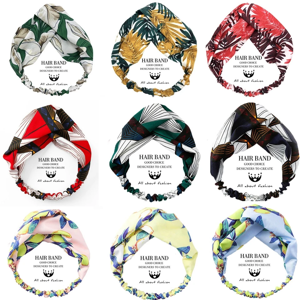 New Print Knot Women Headband Vintage Hairband Girls Headwear Flower Headband Hair Accessories dress Gift Hair Ties Scrunchies
New Print Knot Women Headband Vintage Hairband Girls Headwear Flower Headband Hair Accessories dress Gift Hair Ties Scrunchies