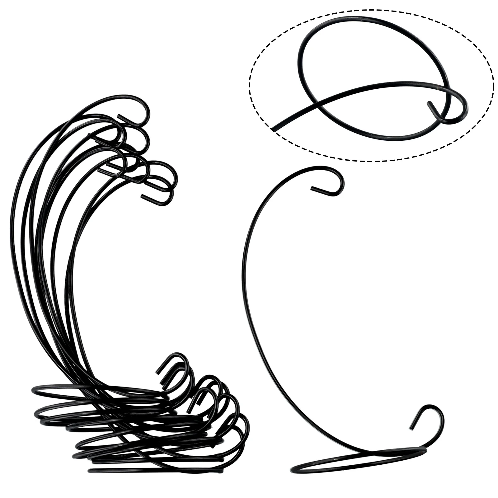 5/10pcs Bauble Holder Iron Stand Ornament Hanging Plant Tree Display Rack Glass Ball Hanging Stand Holder Home Decor
5/10pcs Bauble Holder Iron Stand Ornament Hanging Plant Tree Display Rack Glass Ball Hanging Stand Holder Home Decor