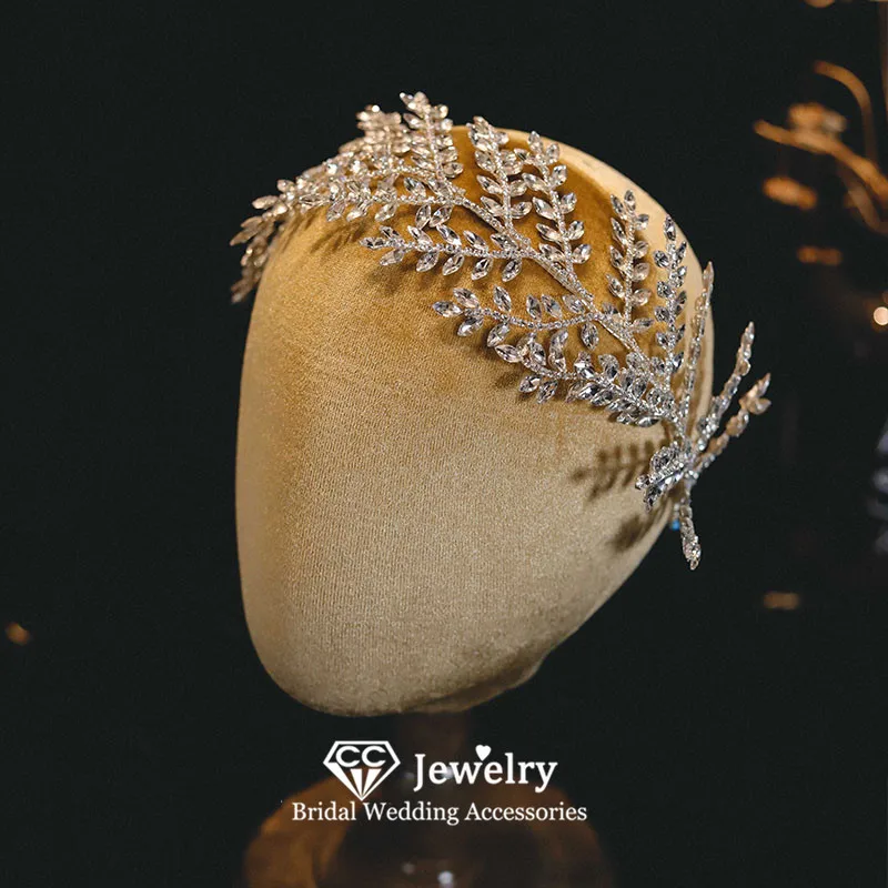 CC Leaf Shape Crowns for Women Wedding Hair Accessories Bridal Dress Engagement Jewelry 100% Handmade Crystal Diadems Gift AN294
CC Leaf Shape Crowns for Women Wedding Hair Accessories Bridal Dress Engagement Jewelry 100% Handmade Crystal Diadems Gift AN294