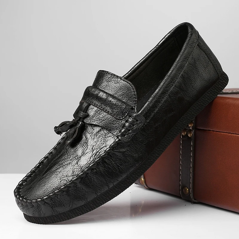 Leather Men Casual Shoes Italian Men Loafers Moccasins Slip on Men's Flats Breathable Male Driving Shoes Lightweight Boat Shoes
Leather Men Casual Shoes Italian Men Loafers Moccasins Slip on Men's Flats Breathable Male Driving Shoes Lightweight Boat Shoes