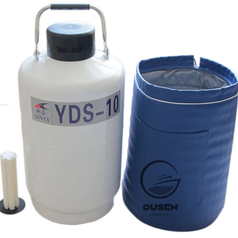 10/20L Liquid Nitrogen Container Cryogenic Tank Dewar Liquid Nitrogen Container with Liquid Nitrogen Tank YDS-10
10/20L Liquid Nitrogen Container Cryogenic Tank Dewar Liquid Nitrogen Container with Liquid Nitrogen Tank YDS-10