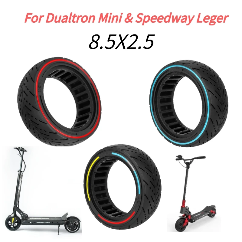 8.5*2.5 solid tires, explosion-proof rubber tires for urban roads, used in Dualtron Mini and Speedway Leger electric scooters
8.5*2.5 solid tires, explosion-proof rubber tires for urban roads, used in Dualtron Mini and Speedway Leger electric scooters
