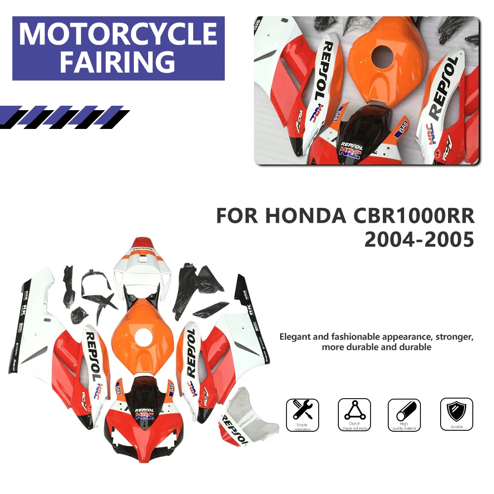 Обтекатель для мотоцикла Honda CBR1000RR 2004-2005, комплект обтекателей для мотоцикла из АБС, обтекатель для мотоцикла оранжевого и красного цвета
Обтекатель для мотоцикла Honda CBR1000RR 2004-2005, комплект обтекателей для мотоцикла из АБС, обтекатель для мотоцикла оранжевого и красного цвета