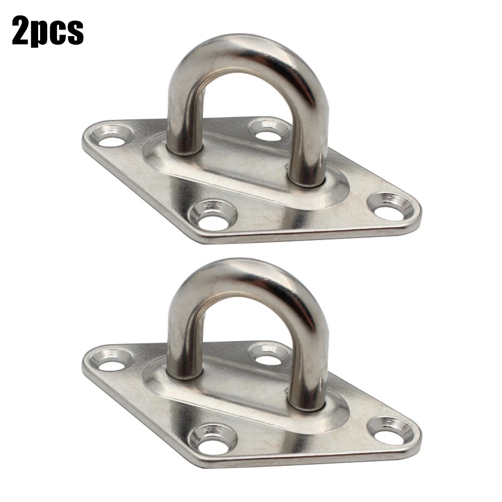 2pcs 316 Grade Stainless Steel Diamond Eyeplate - Attachment Deck Eye Plate Marine Boat Accessories High Reliability Easy Instal
2pcs 316 Grade Stainless Steel Diamond Eyeplate - Attachment Deck Eye Plate Marine Boat Accessories High Reliability Easy Instal