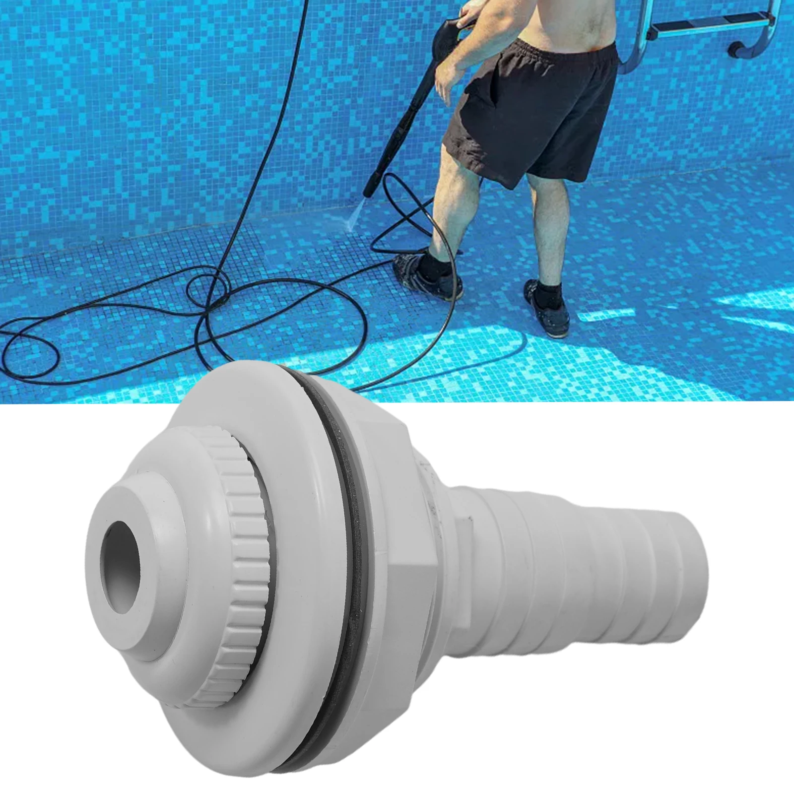 Male Hose Adapter Return Jet Fitting Complete Inlet Assembly With Gasket And Adapter 1-1/4\\\\\\\"-1-1/2\\\\\\\" Brand New
Male Hose Adapter Return Jet Fitting Complete Inlet Assembly With Gasket And Adapter 1-1/4\\\\\\\"-1-1/2\\\\\\\" Brand New