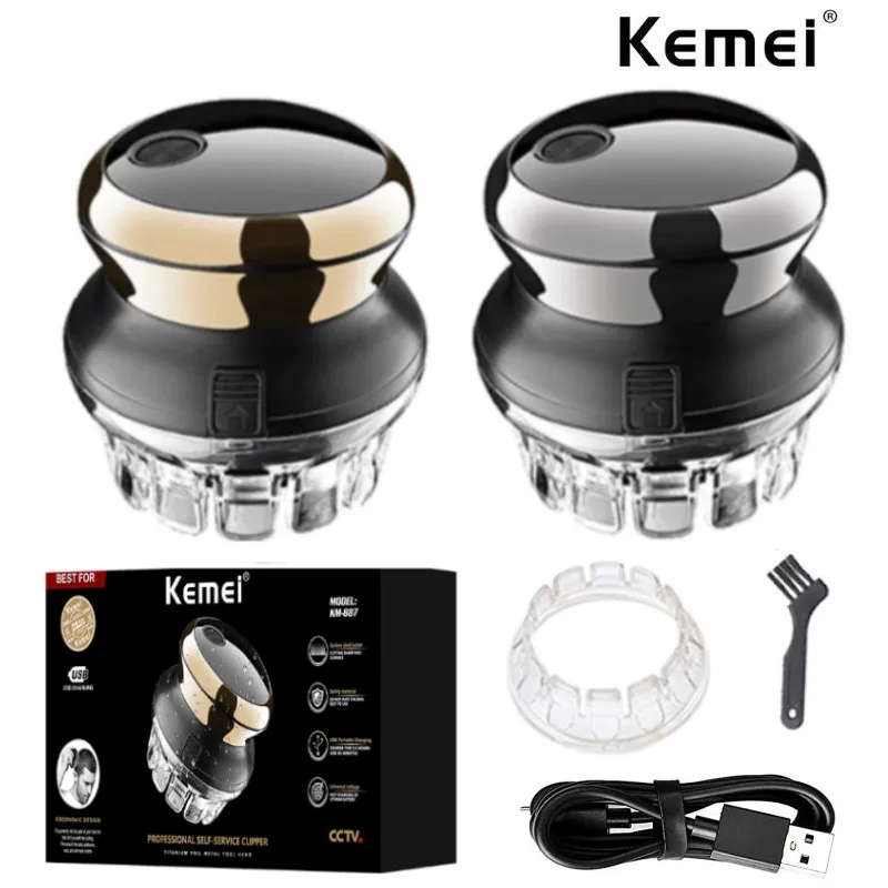 Kemei 887 UFO electric even cut rotary hair trimmer for men washable shortcut kit rechargeable hair clipper machine self-haircut
Kemei 887 UFO electric even cut rotary hair trimmer for men washable shortcut kit rechargeable hair clipper machine self-haircut