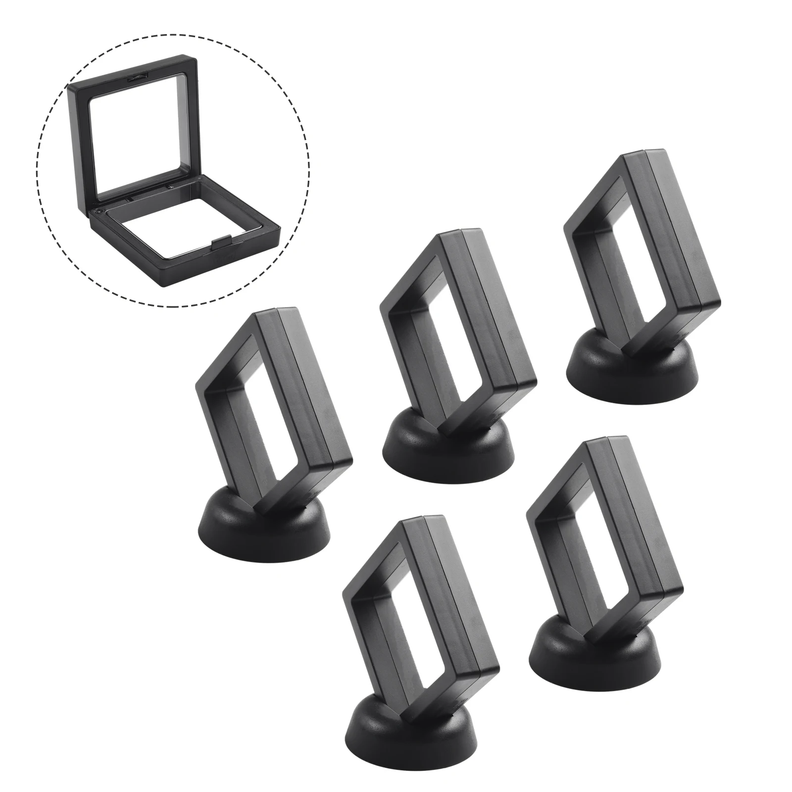 5/10pcs Display Box 3D Floating Frame Holder Stand Box Clear Jewelry Ring Coin Display Case Necklace Display Holder
5/10pcs Display Box 3D Floating Frame Holder Stand Box Clear Jewelry Ring Coin Display Case Necklace Display Holder