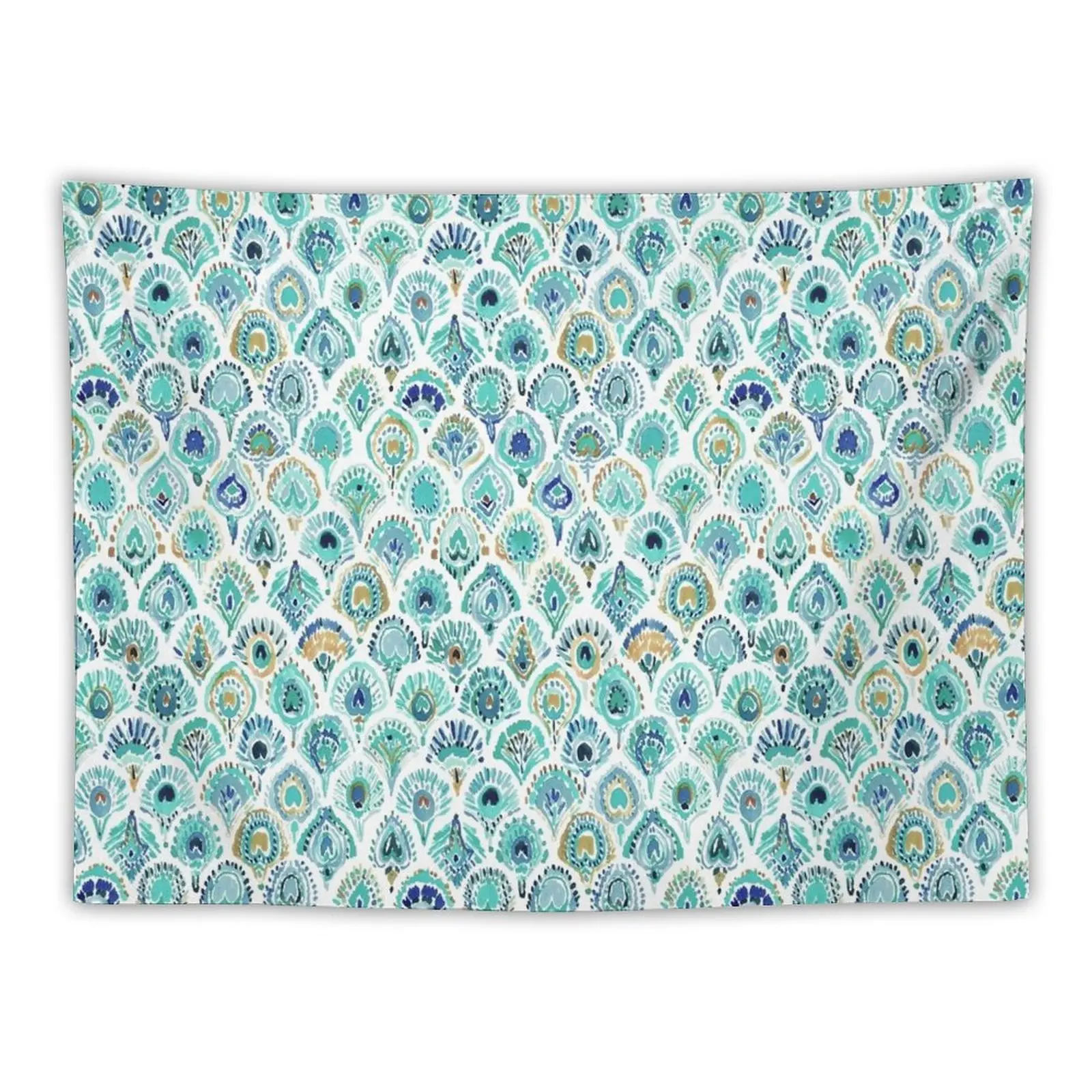 PEACOCK MERMAID Nautical Scales and Feathers Tapestry Cute Tapestry Outdoor Decoration Room Decoration Korean Style
PEACOCK MERMAID Nautical Scales and Feathers Tapestry Cute Tapestry Outdoor Decoration Room Decoration Korean Style