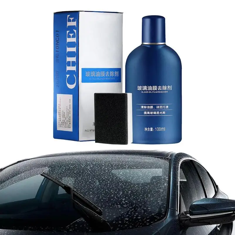 Car Glass Oil Film Remover 100ml Glass Stripper Water Spot Remover Water Spots Cleaning Oil Film Remover For Bathroom Car Window
Car Glass Oil Film Remover 100ml Glass Stripper Water Spot Remover Water Spots Cleaning Oil Film Remover For Bathroom Car Window