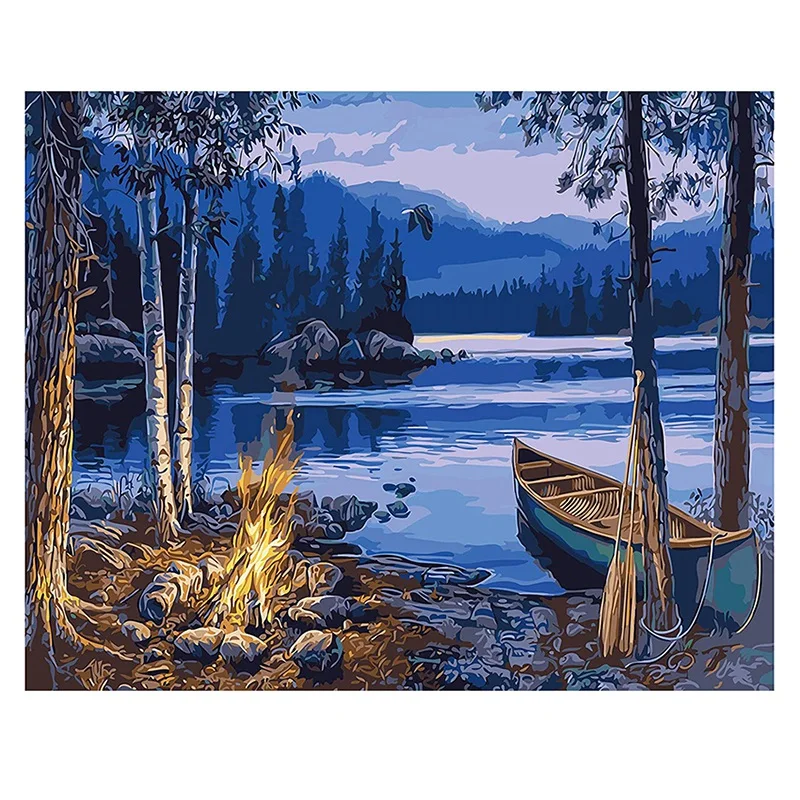 Adult Paint By Number Kits On Canvas 16X20 Inch DIY Acrylic Painting Kit For Kids & Adults Beginner- Beside Still Waters
Adult Paint By Number Kits On Canvas 16X20 Inch DIY Acrylic Painting Kit For Kids & Adults Beginner- Beside Still Waters