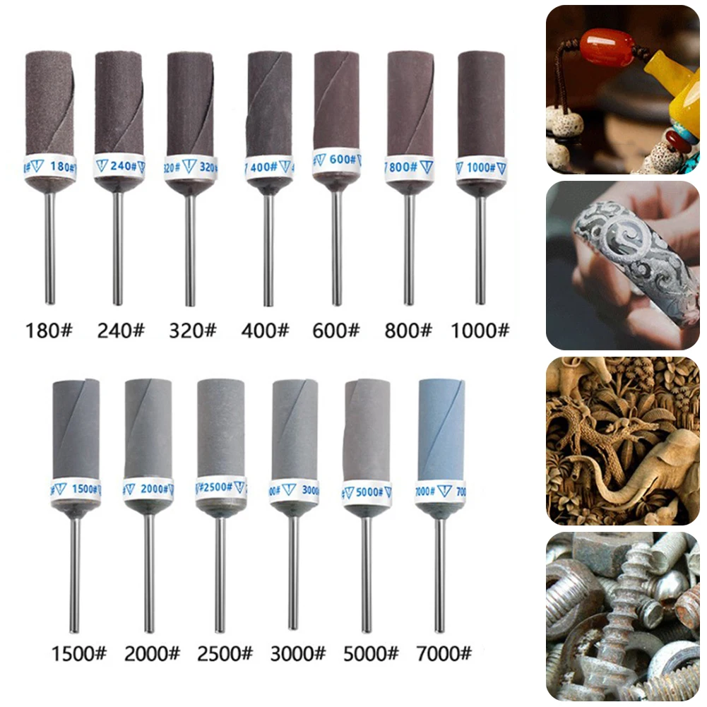 Fullsize 180-7000grit Sand Paper Bar 2.35mm Shank Cylinder Sandpaper Rod Grinding Head For Jewelry Making Rotary Tools
Fullsize 180-7000grit Sand Paper Bar 2.35mm Shank Cylinder Sandpaper Rod Grinding Head For Jewelry Making Rotary Tools