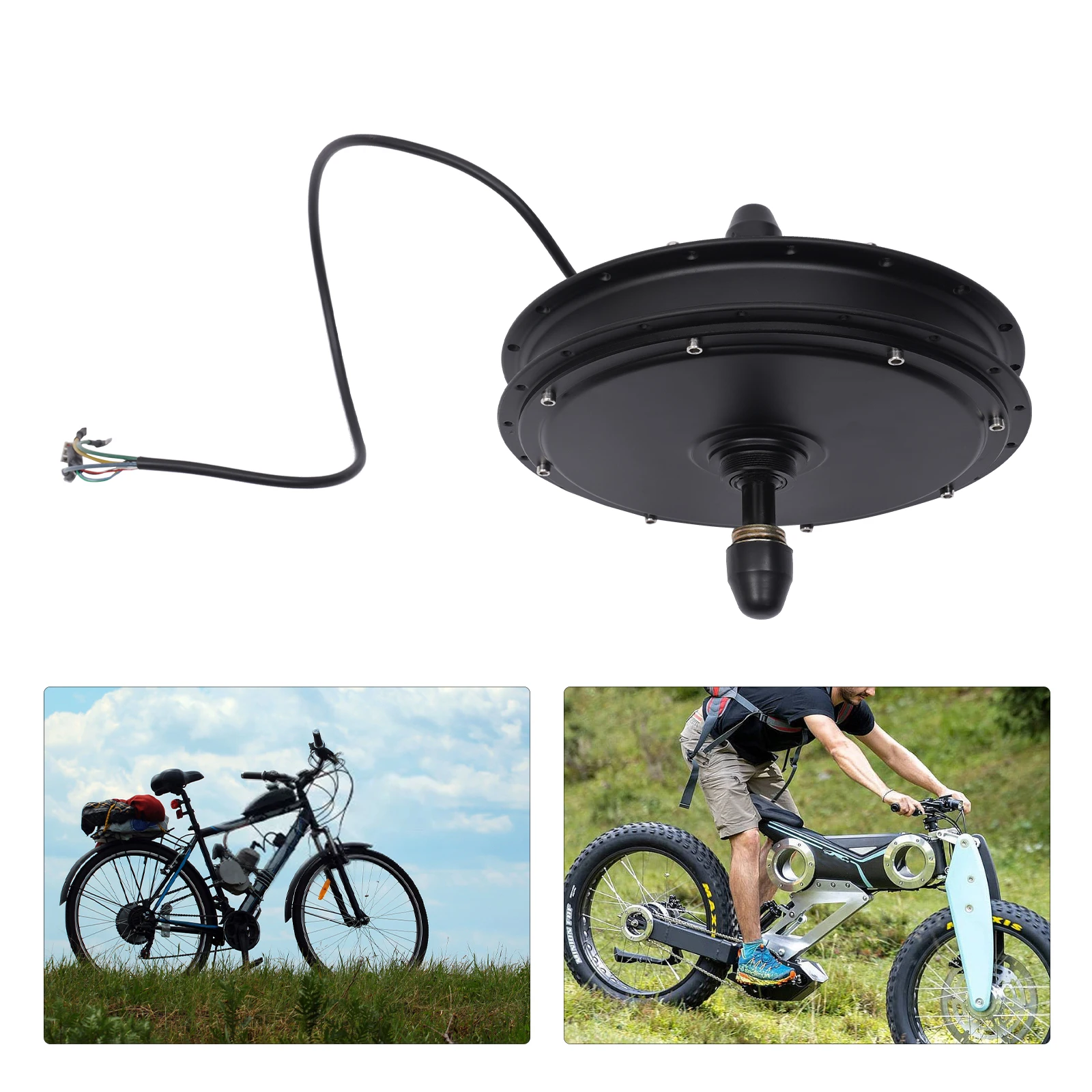 36V/48V Ebike Rear Wheel Hub Motor Mid Drive Motor FOR Electric Bike Brushless 500W/1000W Bicycle Conversion Kit Hub Motor
36V/48V Ebike Rear Wheel Hub Motor Mid Drive Motor FOR Electric Bike Brushless 500W/1000W Bicycle Conversion Kit Hub Motor
