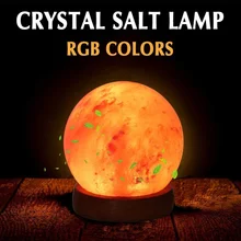 Salt Lamp Globe Decorative Lamps for Living Room Bedside Light Descent Lights Decoration Bedroom RGB Salt Lamp Himalayan Crystal
Salt Lamp Globe Decorative Lamps for Living Room Bedside Light Descent Lights Decoration Bedroom RGB Salt Lamp Himalayan Crystal
