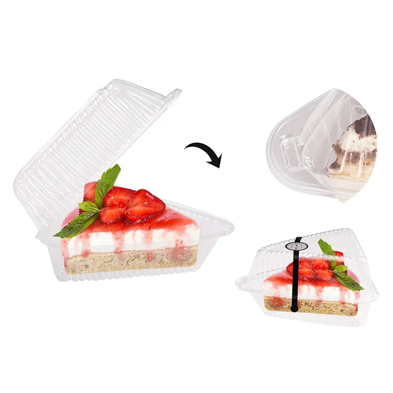 100Pcs Triangle Cheesecake Boxes Slice Cake Box Triangle Pie Holders Cake Boxes for Bakery Party Wedding
100Pcs Triangle Cheesecake Boxes Slice Cake Box Triangle Pie Holders Cake Boxes for Bakery Party Wedding