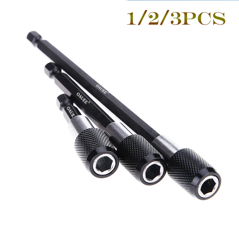 1/4 Inch Extension Rod Batch Magnetic Screwdriver Quick Transfer Lever Self-locking Extension Rod 60/100/150mm Hand Tools
1/4 Inch Extension Rod Batch Magnetic Screwdriver Quick Transfer Lever Self-locking Extension Rod 60/100/150mm Hand Tools